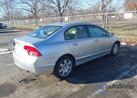 2008 Honda Civic Lx из США, поврежденный, VIN 2HGFA16508H355551